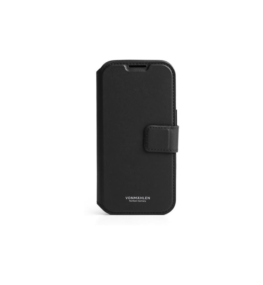 Vonmählen - Book Cover Vegan Leather iPhone 17 Pro Brown