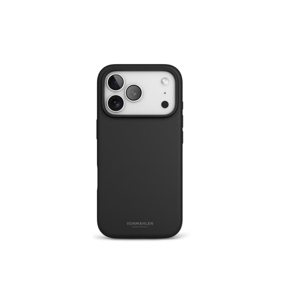 Vonmählen - Coque arrière Soft Silicone iPhone 17 Pro Black