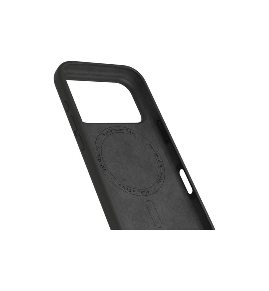 Vonmählen - Coque arrière Soft Silicone iPhone 17 Pro Max Black