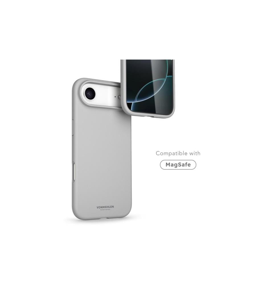 Vonmählen - Coque arrière Soft Silicone iPhone Air Light Gray