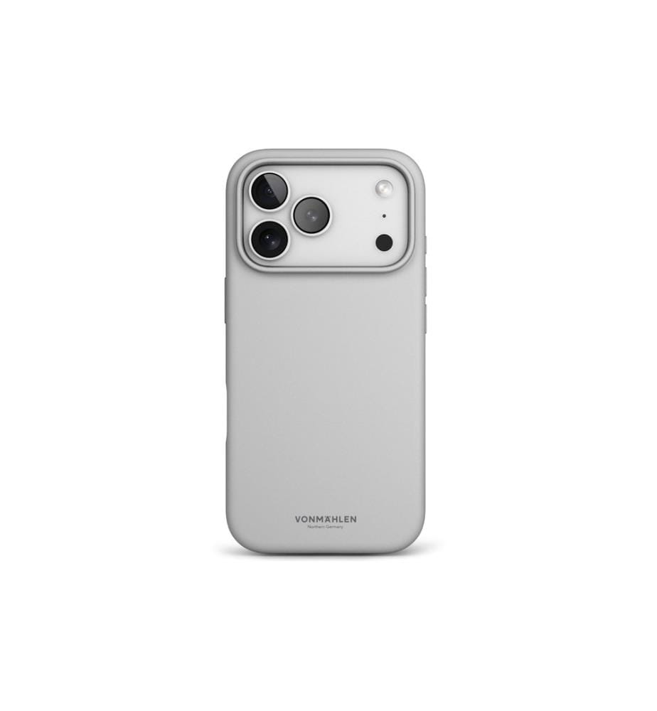 Vonmählen - Back Cover Soft Silicone iPhone 17 Pro Max Light Gray