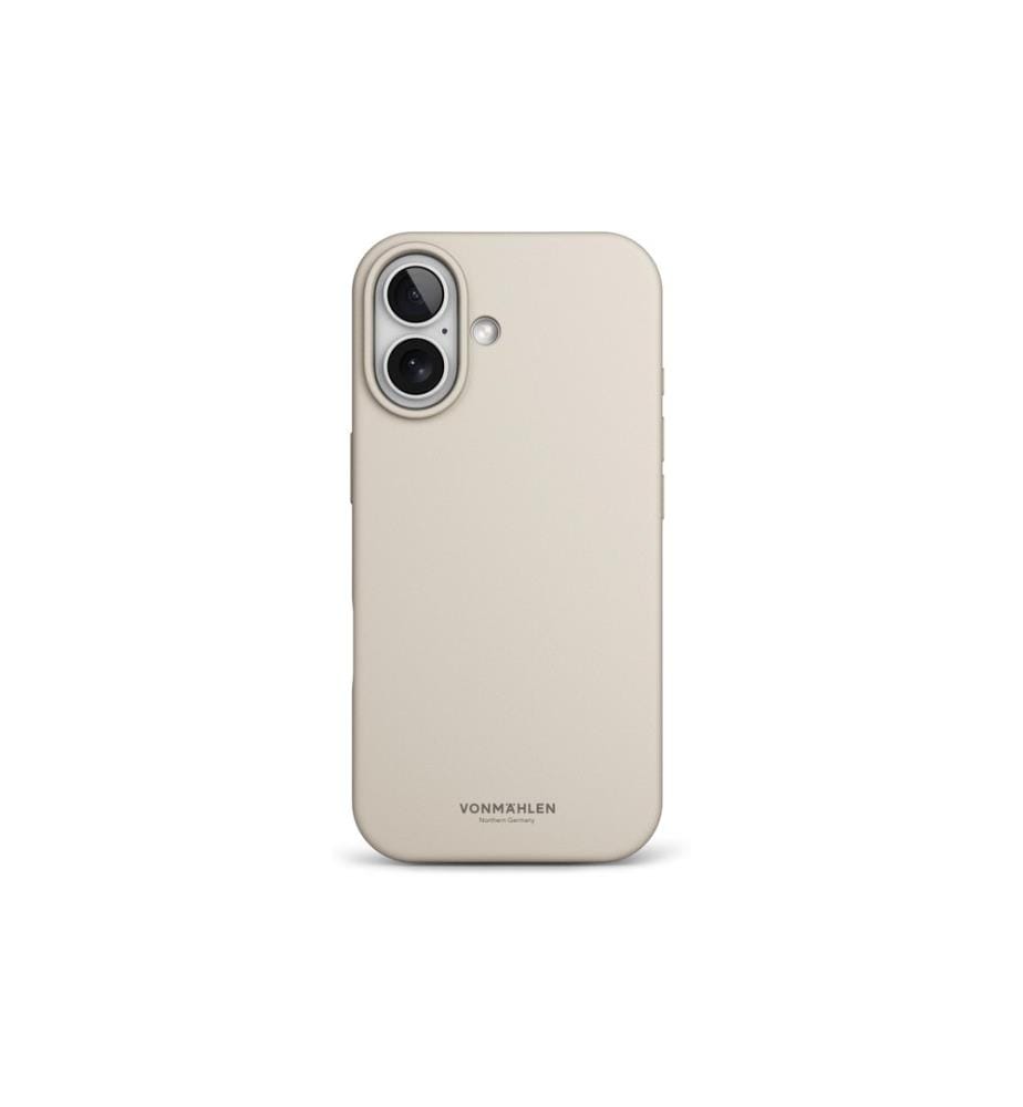 Vonmählen - Coque arrière Soft Silicone iPhone 17 Cream
