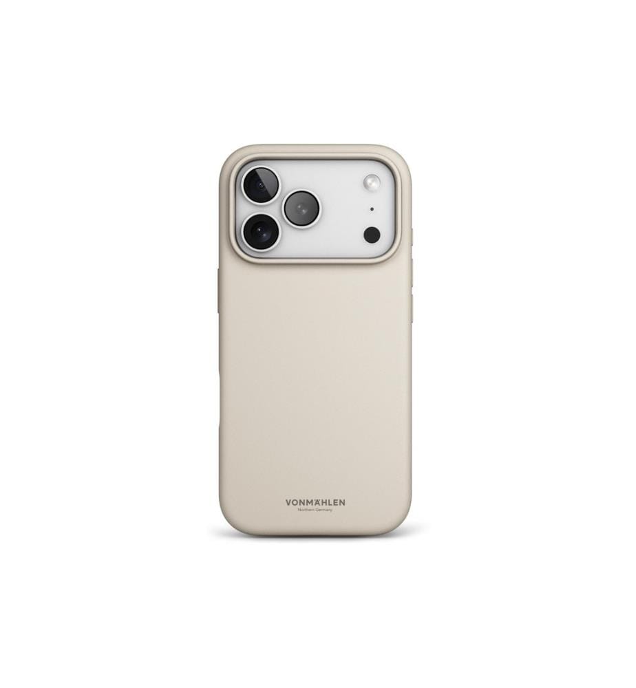 Vonmählen - Coque arrière Soft Silicone iPhone 17 Pro Cream