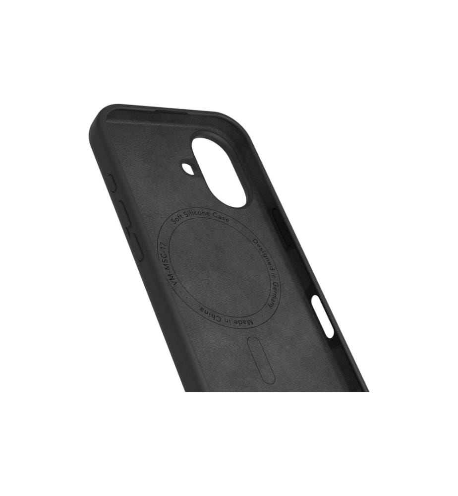 Vonmählen - Coque arrière Soft Silicone iPhone 17 Dark Cream