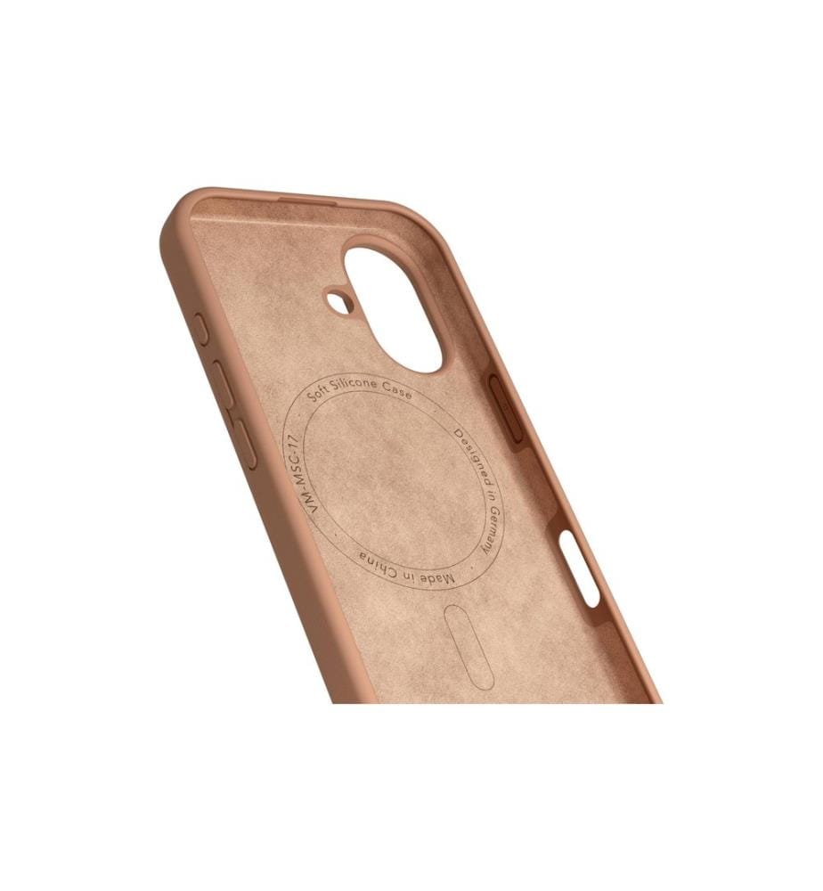 Vonmählen - Coque arrière Soft Silicone iPhone 17 Dark Cream