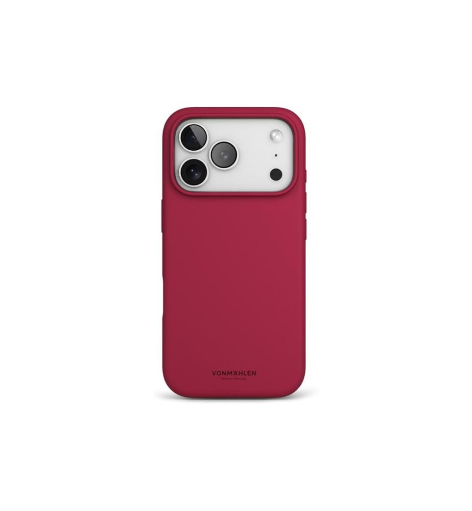 Vonmählen - Coque arrière Soft Silicone iPhone 17 Pro Dark Red