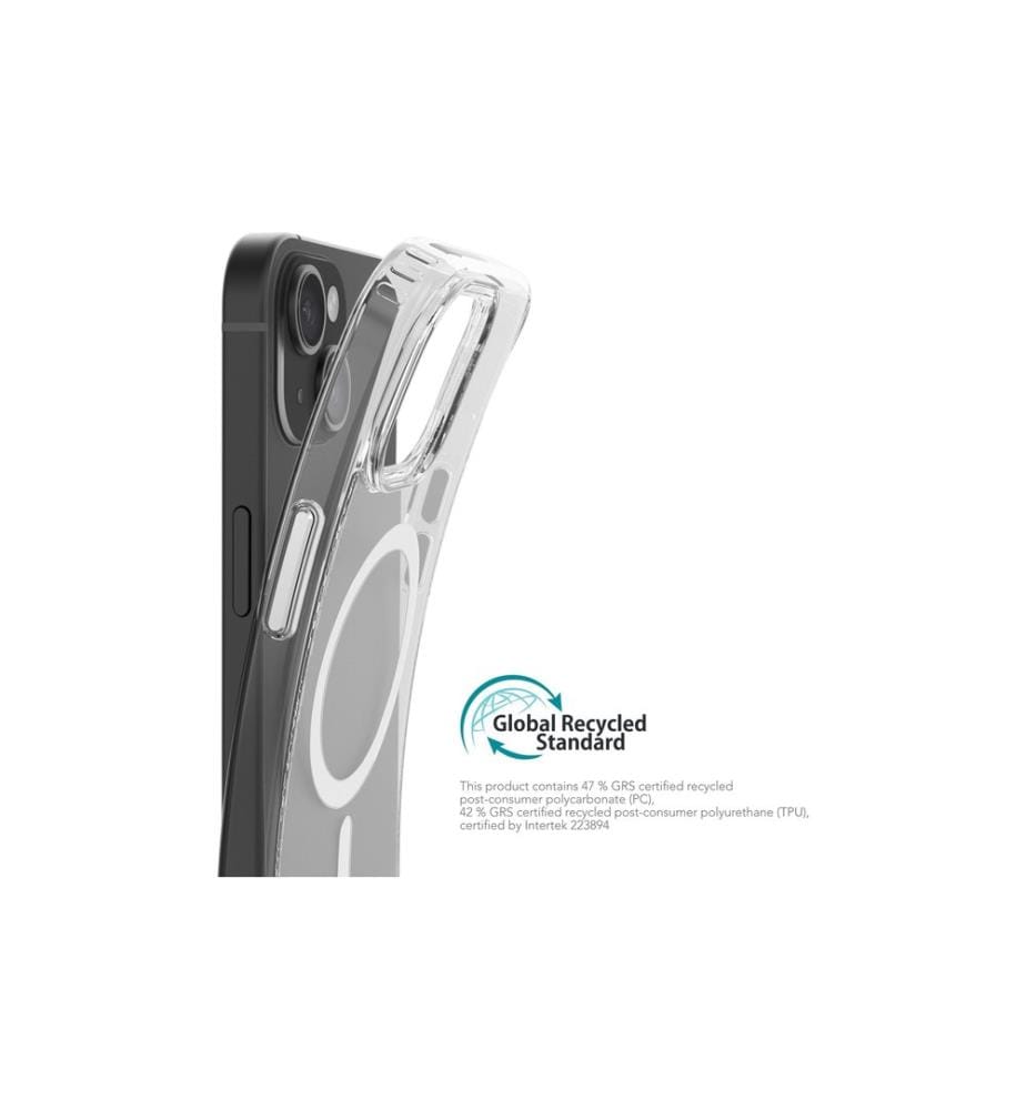 Vonmählen - Coque arrière Étui transparent MagSafe iPhone 15 Plus