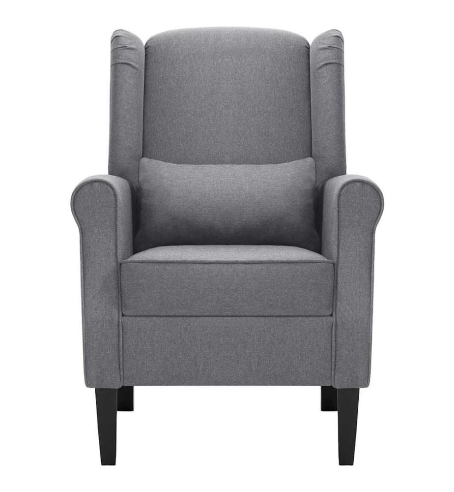 Sessel Dunkelgrau Stoff