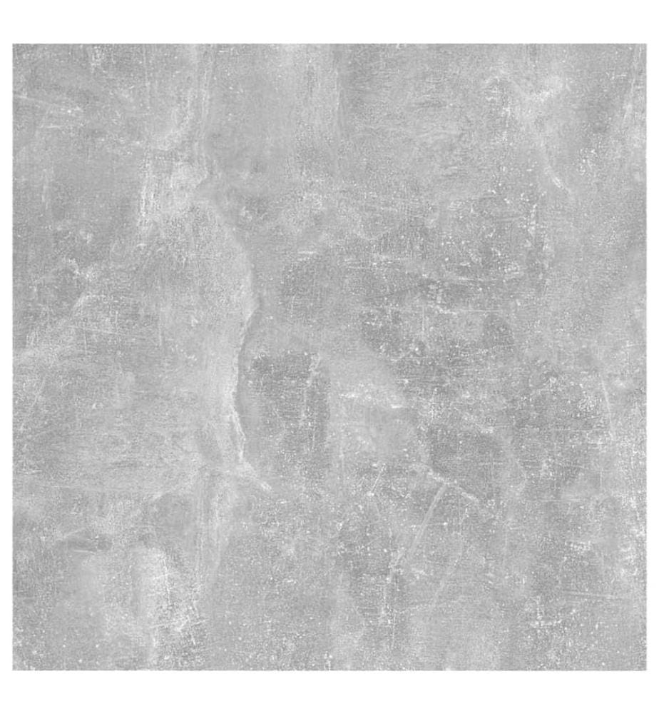 Table de chevet Gris béton 30,5x30x30 cm Bois d'ingénierie