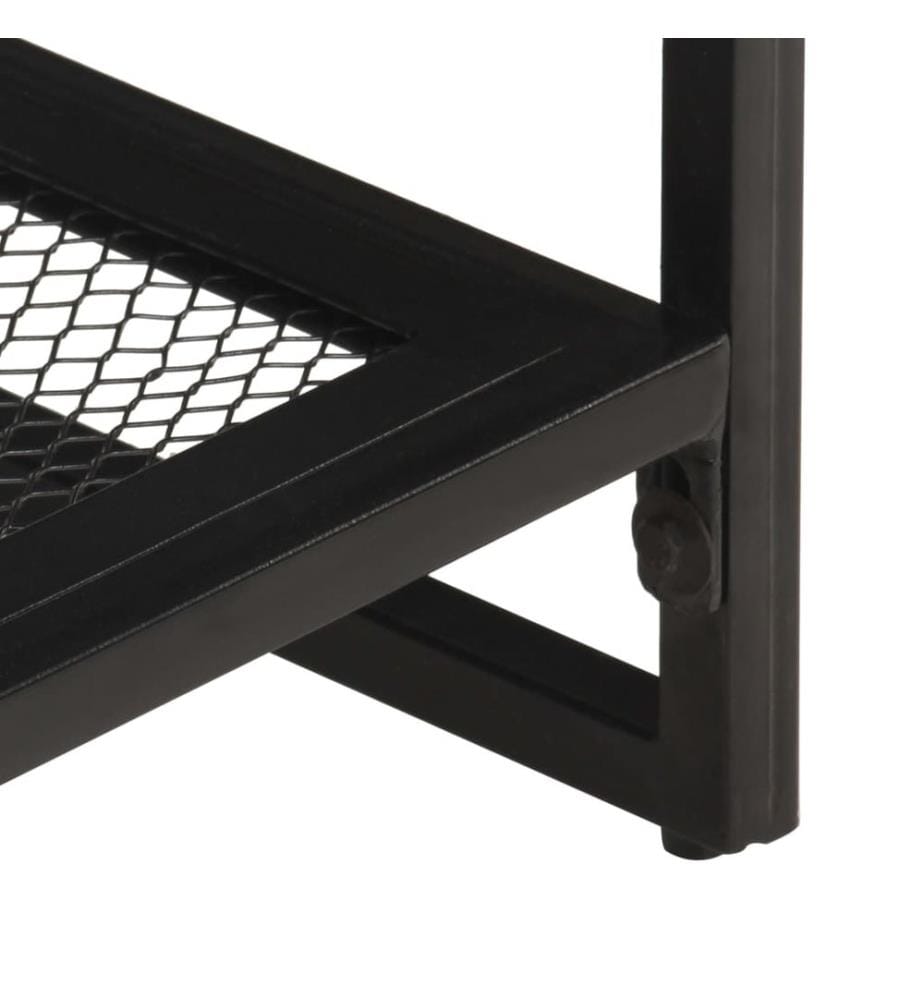 Beistelltisch 40x40x35 cm Massivholz Mango