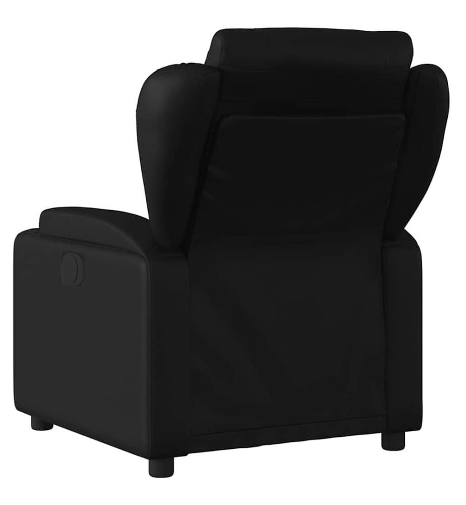 Relaxsessel Elektrisch Schwarz Kunstleder