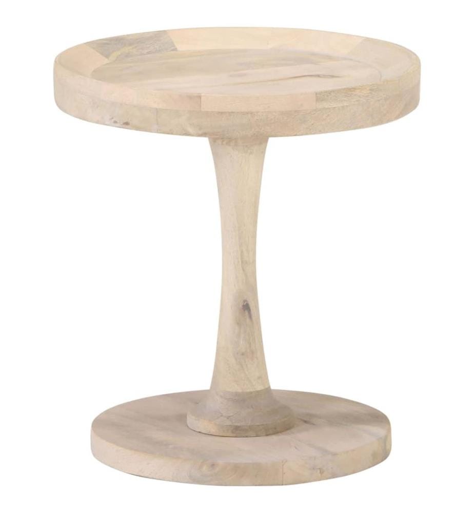 Table d'appoint Ø40x45 cm Bois de manguier massif