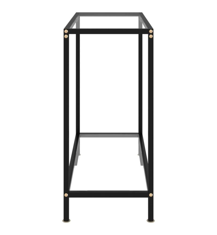 Konsolentisch Transparent 80x35x75 cm Hartglas