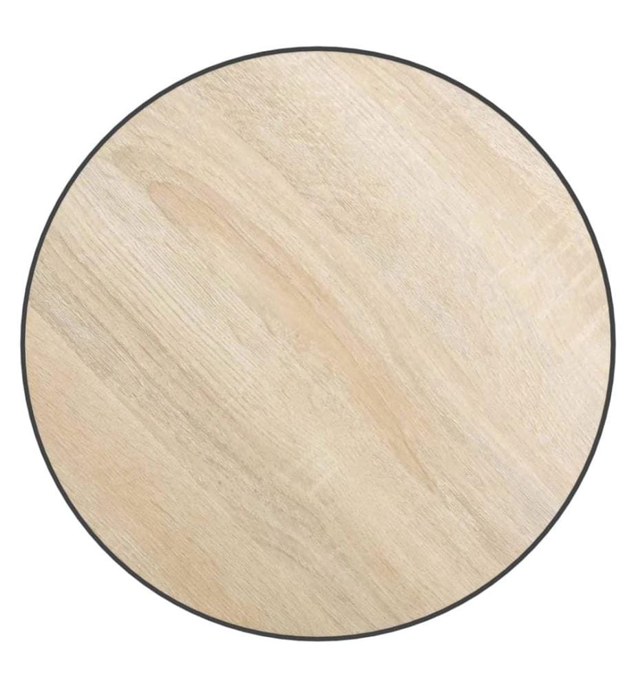 Table à thé Chêne Sonoma Ø35 cm MDF