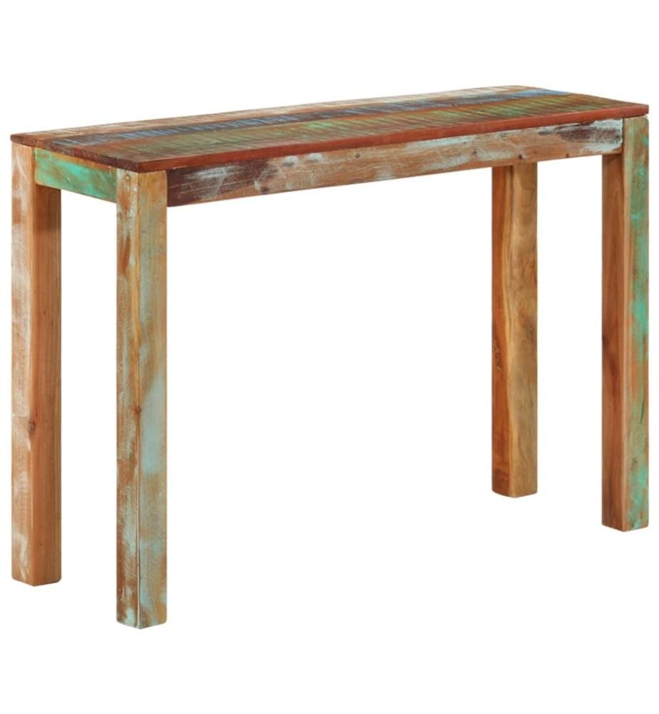 Konsolentisch 110x35x76 cm Altholz Massiv