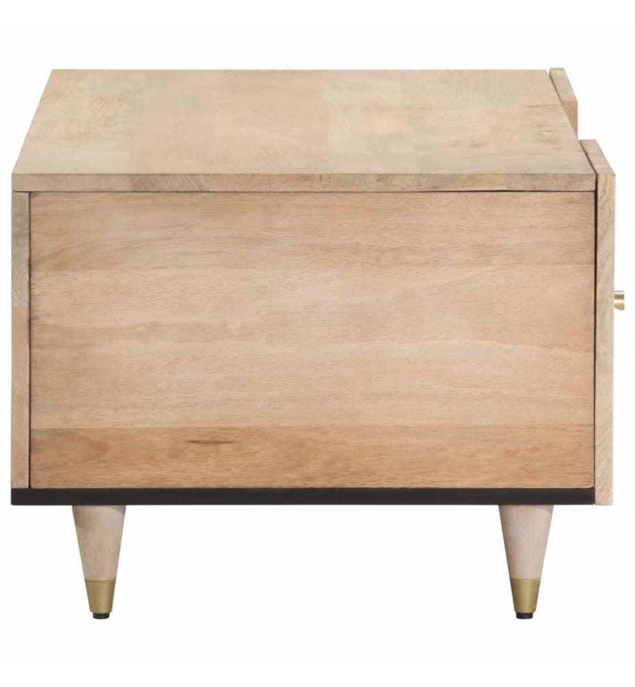 Table basse 100x54x40 cm bois de manguier massif