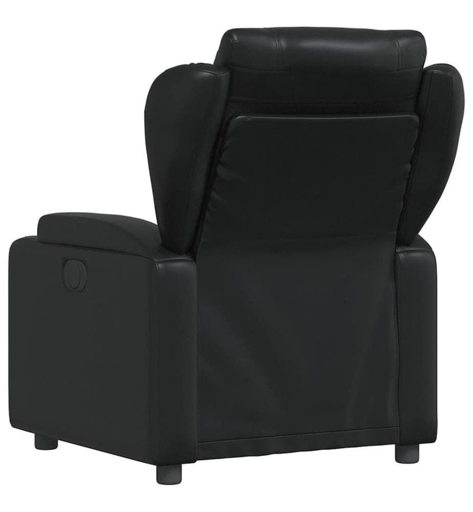 Relaxsessel Schwarz Kunstleder