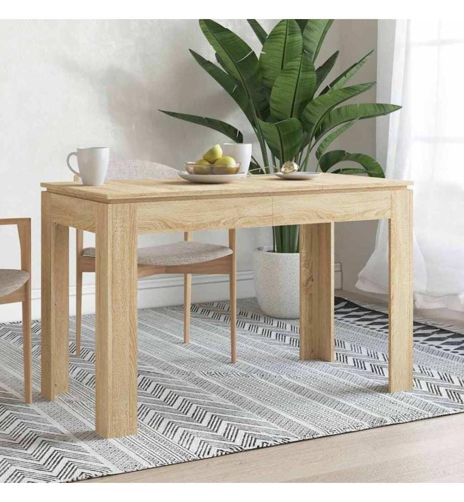 Esstisch Sonoma-Eiche 120x60x76 cm Holzwerkstoff