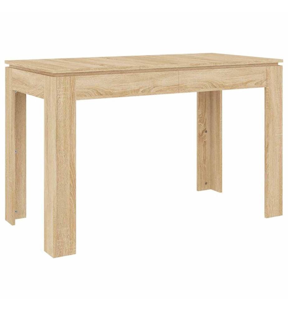 Esstisch Sonoma-Eiche 120x60x76 cm Holzwerkstoff