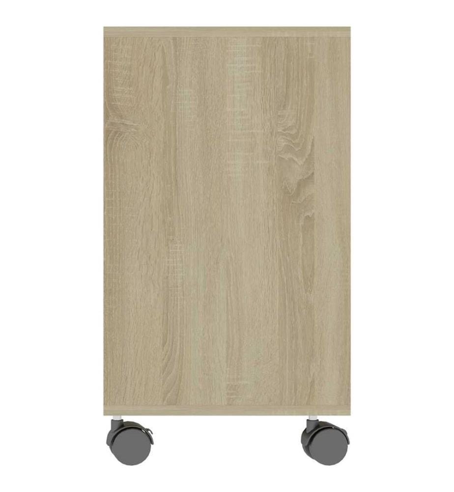 Table d'appoint Chêne sonoma 70x35x55 cm Bois d'ingénierie
