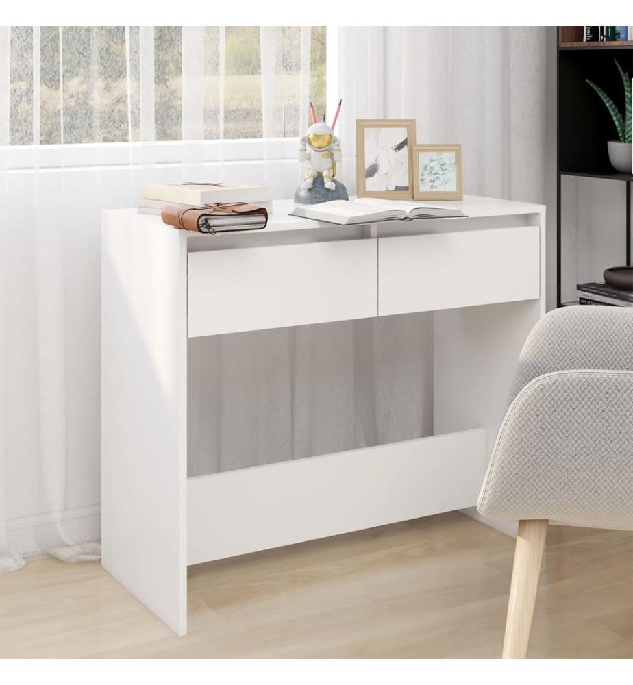 Konsolentisch Weiss 89x41x76,5 cm Holzwerkstoff