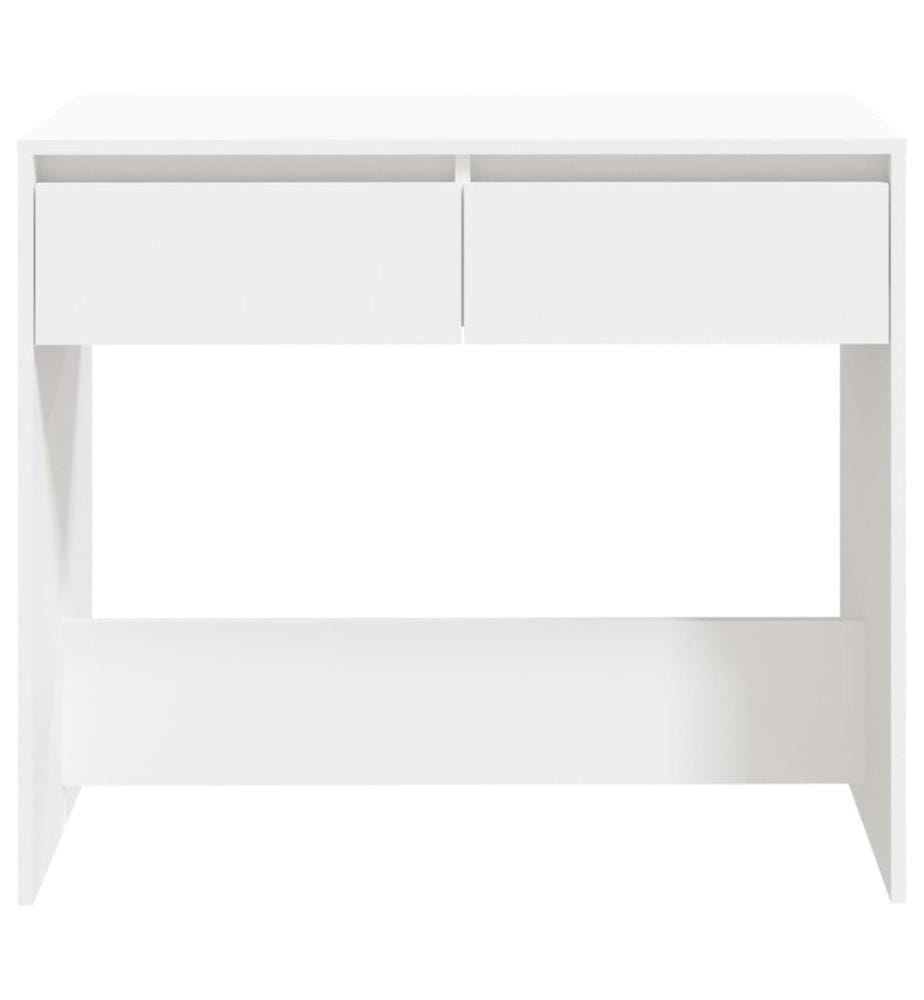 Konsolentisch Weiss 89x41x76,5 cm Holzwerkstoff