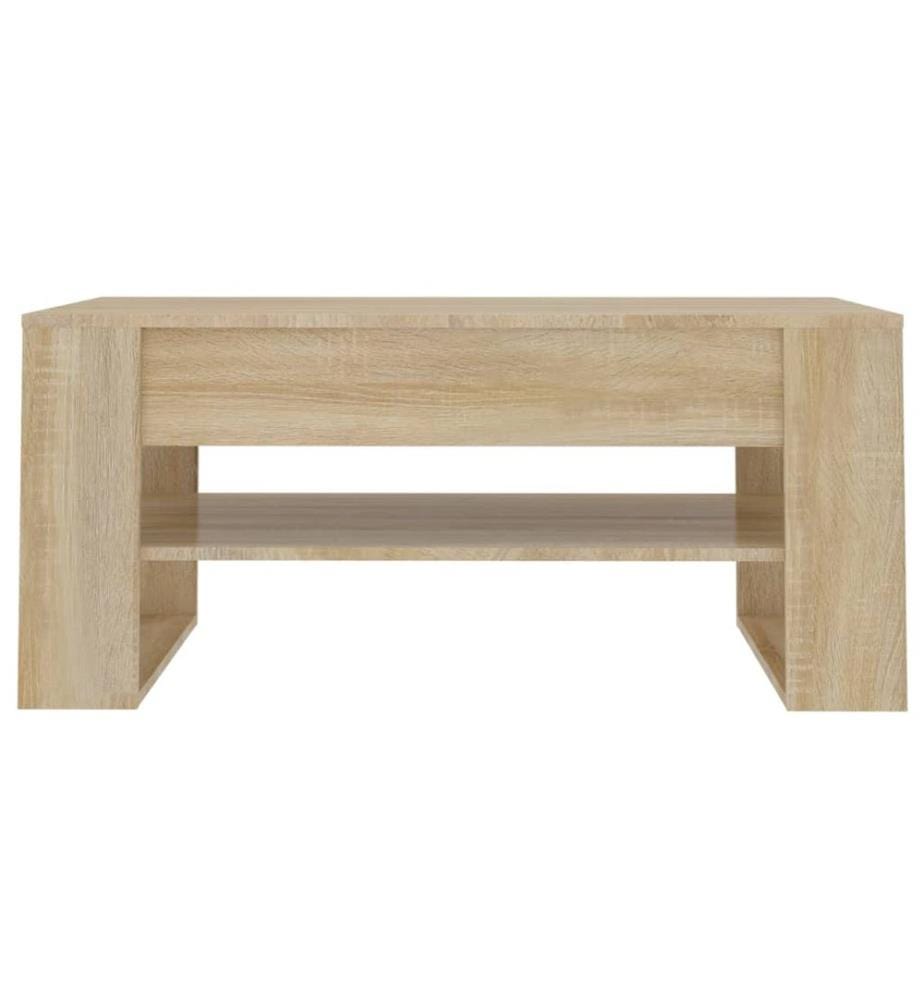 Couchtisch Sonoma-Eiche 102x55x45 cm Holzwerkstoff