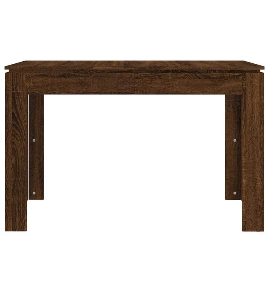 Esstisch Braun Eichen-Optik 120x60x76 cm Holzwerkstoff