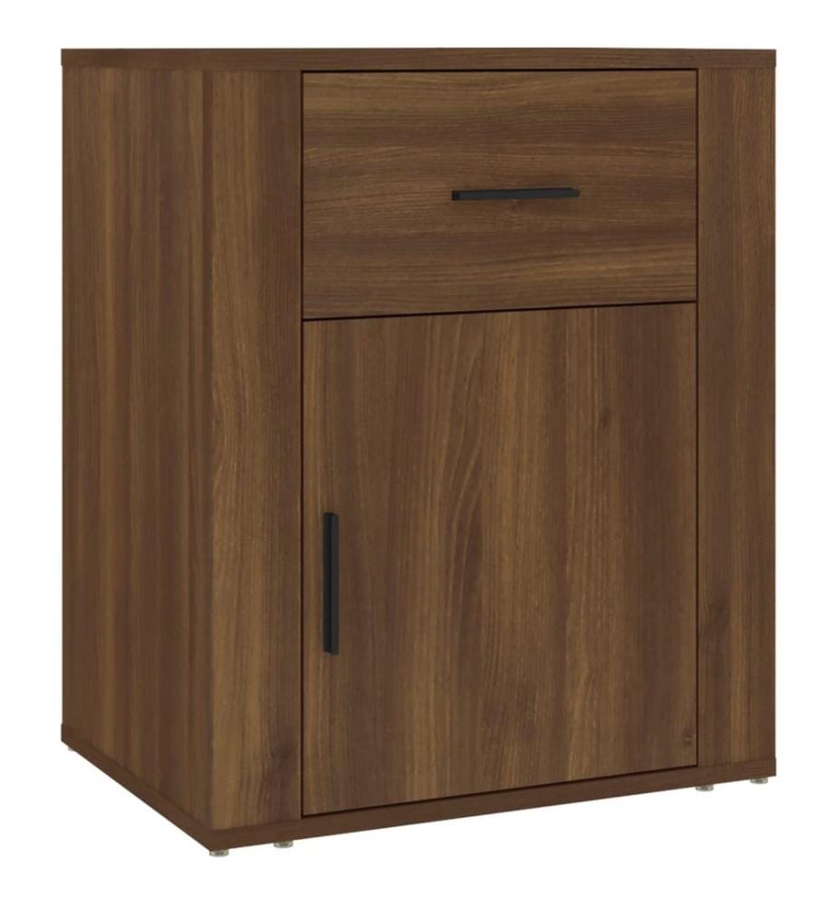 Nachttisch Braun Eichen-Optik 50x36x60 cm Holzwerkstoff