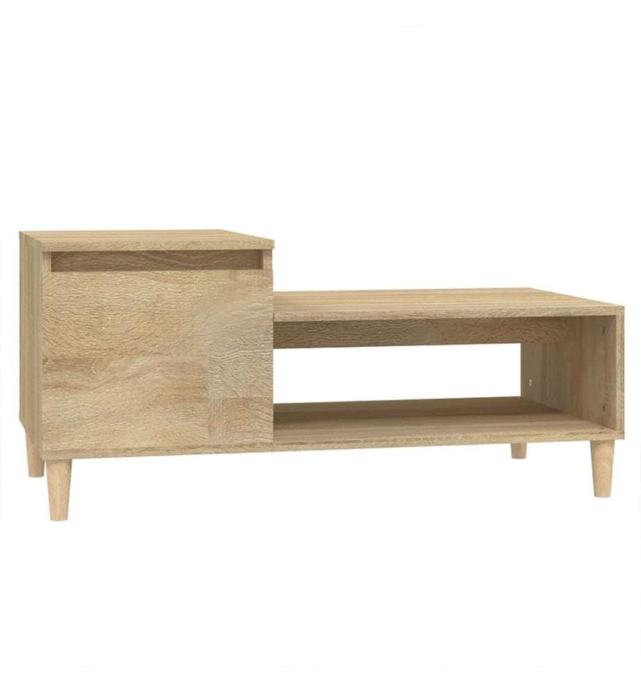 Couchtisch Sonoma-Eiche 100x50x45 cm Holzwerkstoff