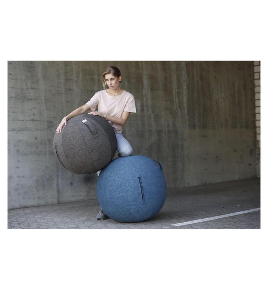 VLUV - Balle assise Stov Anthracite, Ø 70-75 cm