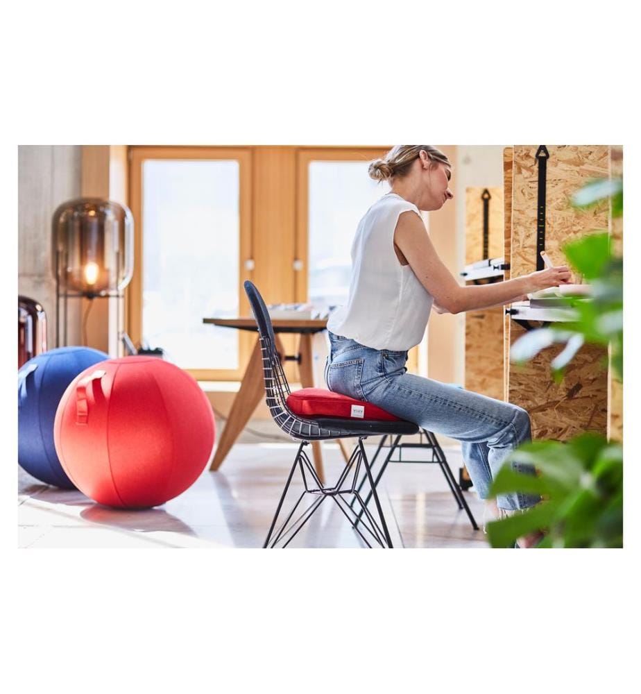 VLUV - Coussin d'assise Stov anthracite Ø 36 cm