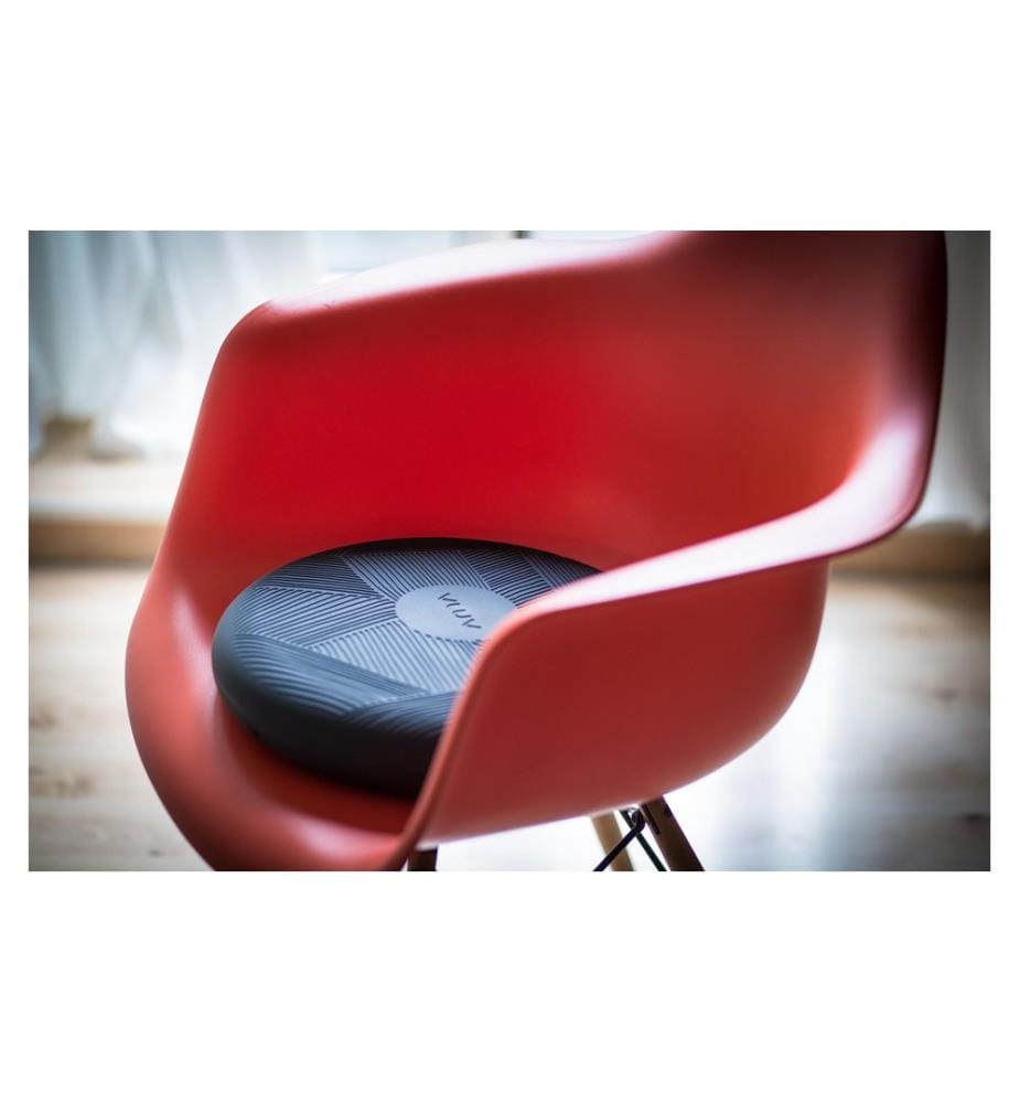VLUV - Coussin d'assise PED Anthracite, Ø 36 cm