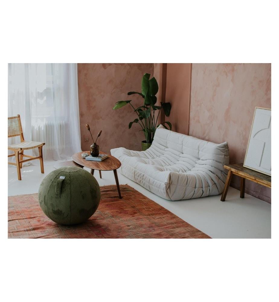 VLUV - Balle assise Vlip Ø 60-65 cm, Vert olive