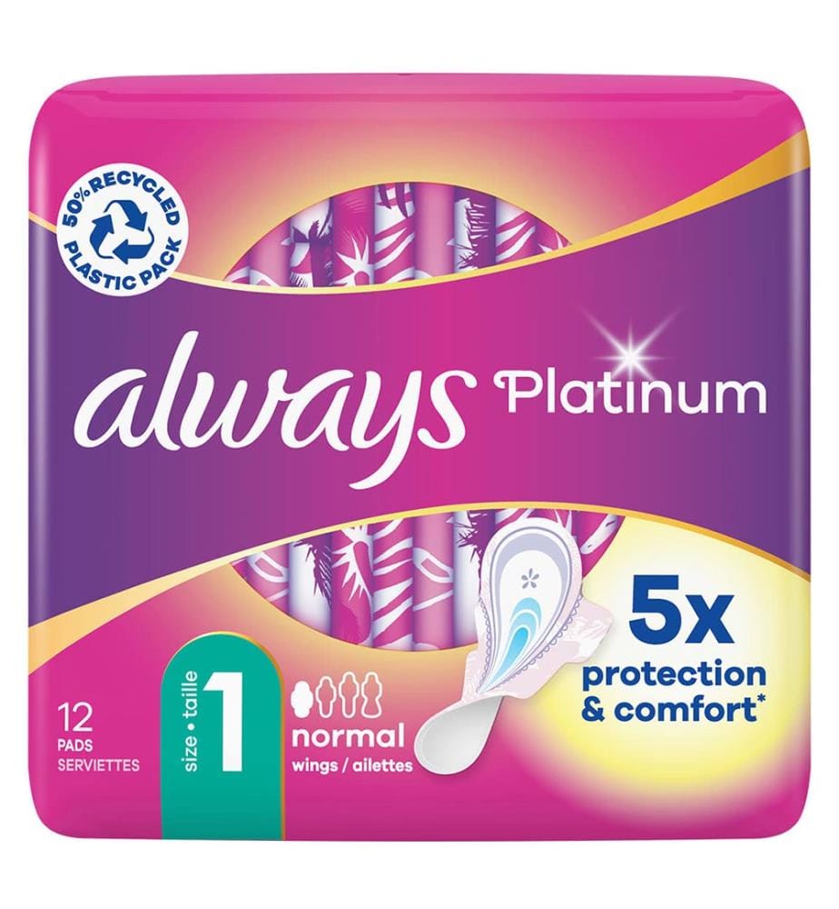 Always Normal Plus T1 Hygienische Handtücher - 1x 96 Handtücher
