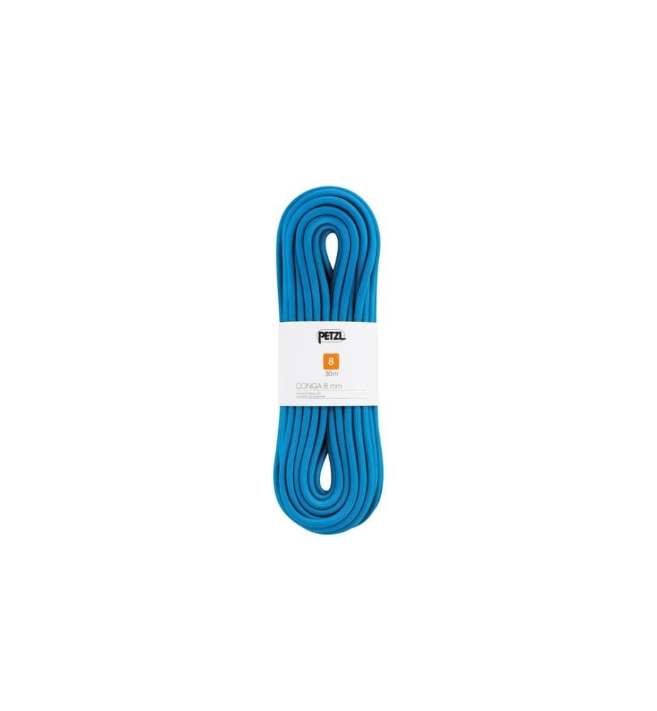 PETZL - Cordelette Conga Cord 8.0, Bleu, longueur: 20 m