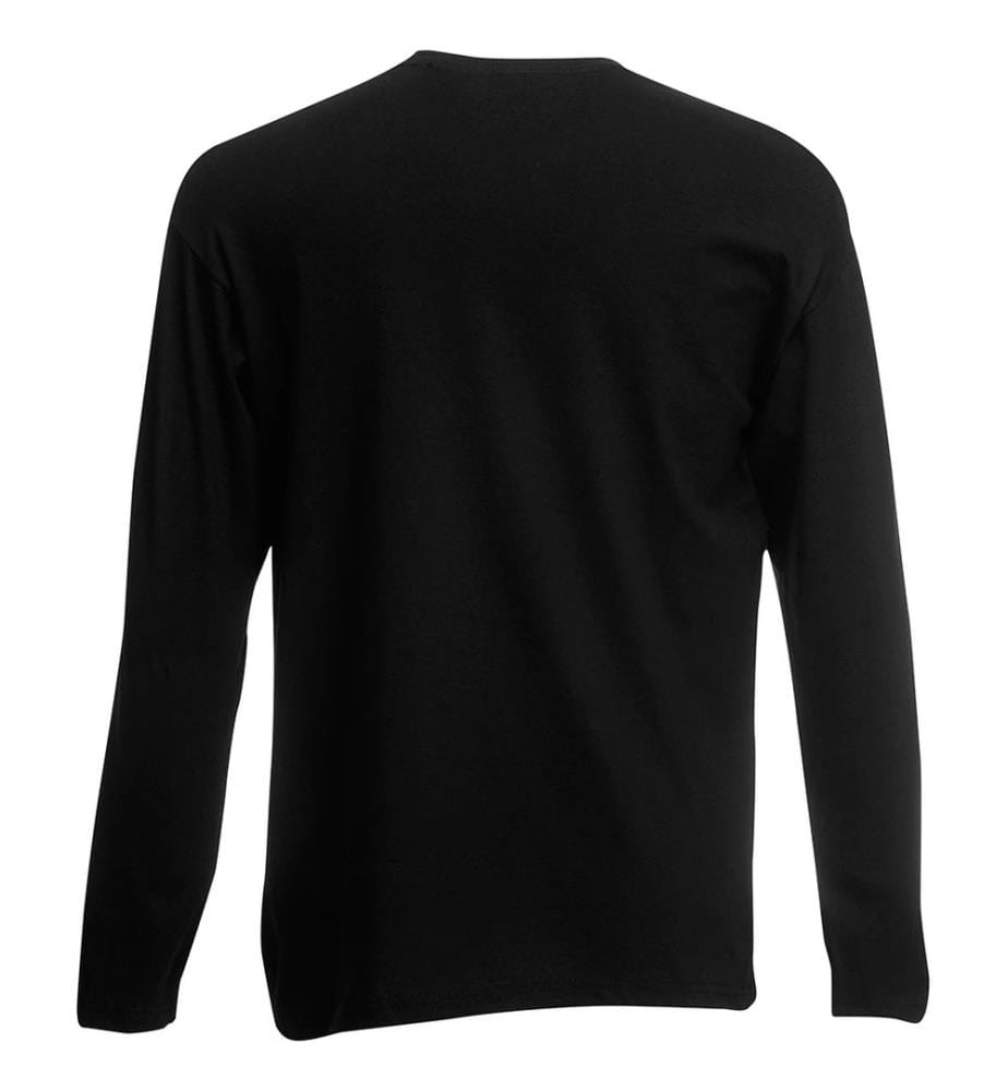 Langarm-T-Shirt – Schwarz