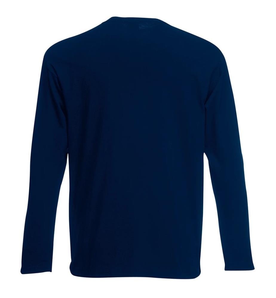 Langarm-T-Shirt – Marineblau