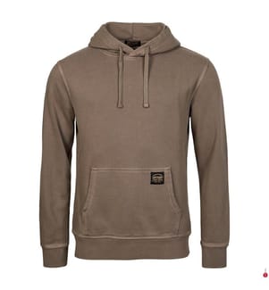 Hoodie - Washed Morel Brown