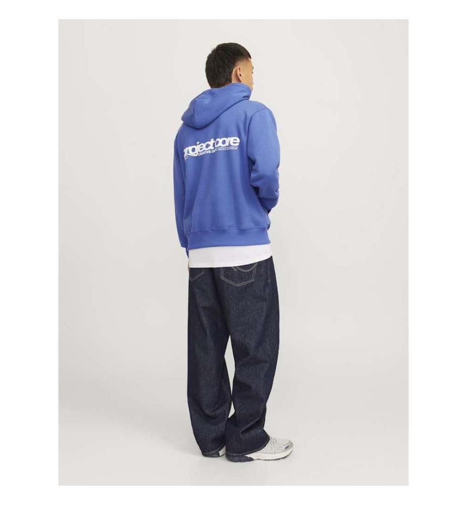 Sweat à capuche imprimé - Blanc