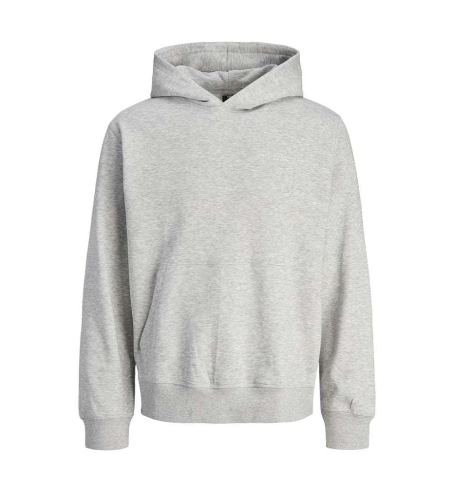 Hoodie mit Rückenprint - Grau