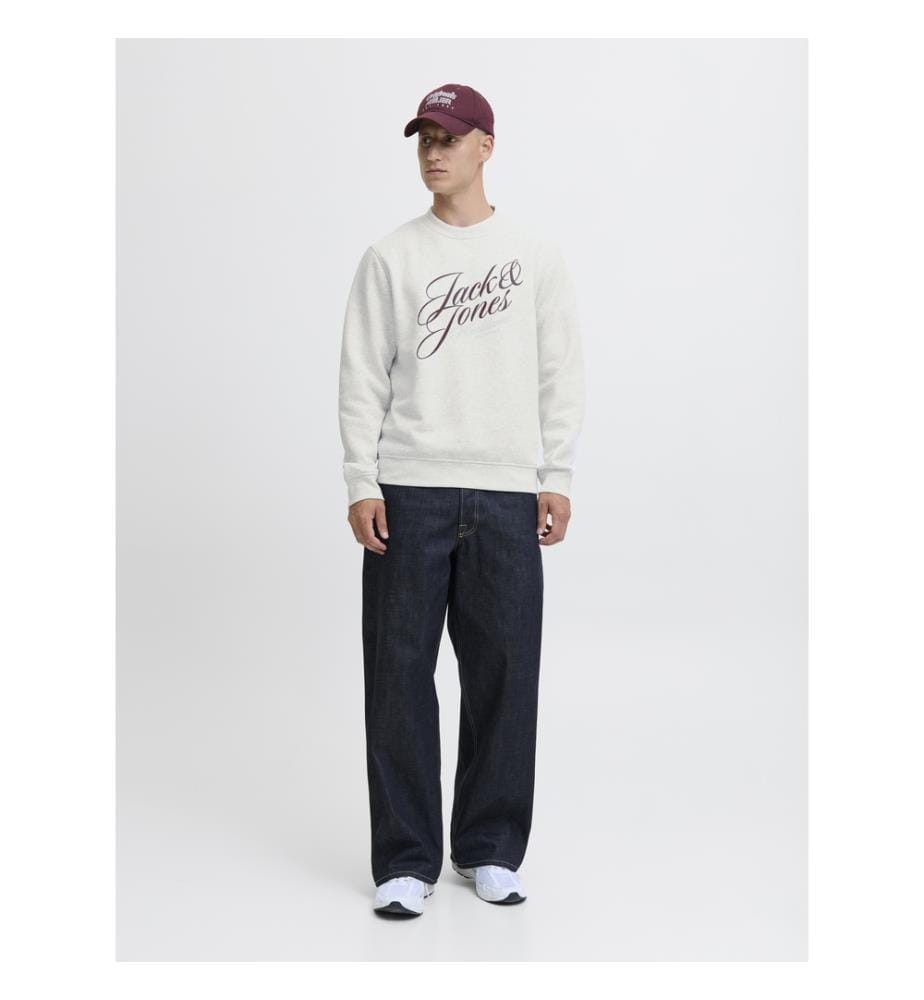 Sweatshirt - Bright White Melange