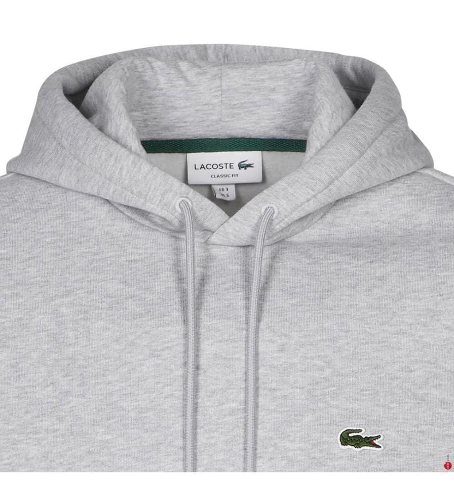 Hoodie en coton biologique - Gris Clair