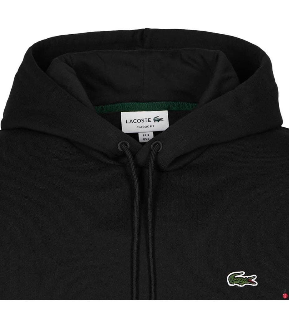Hoodie en coton biologique - Noir