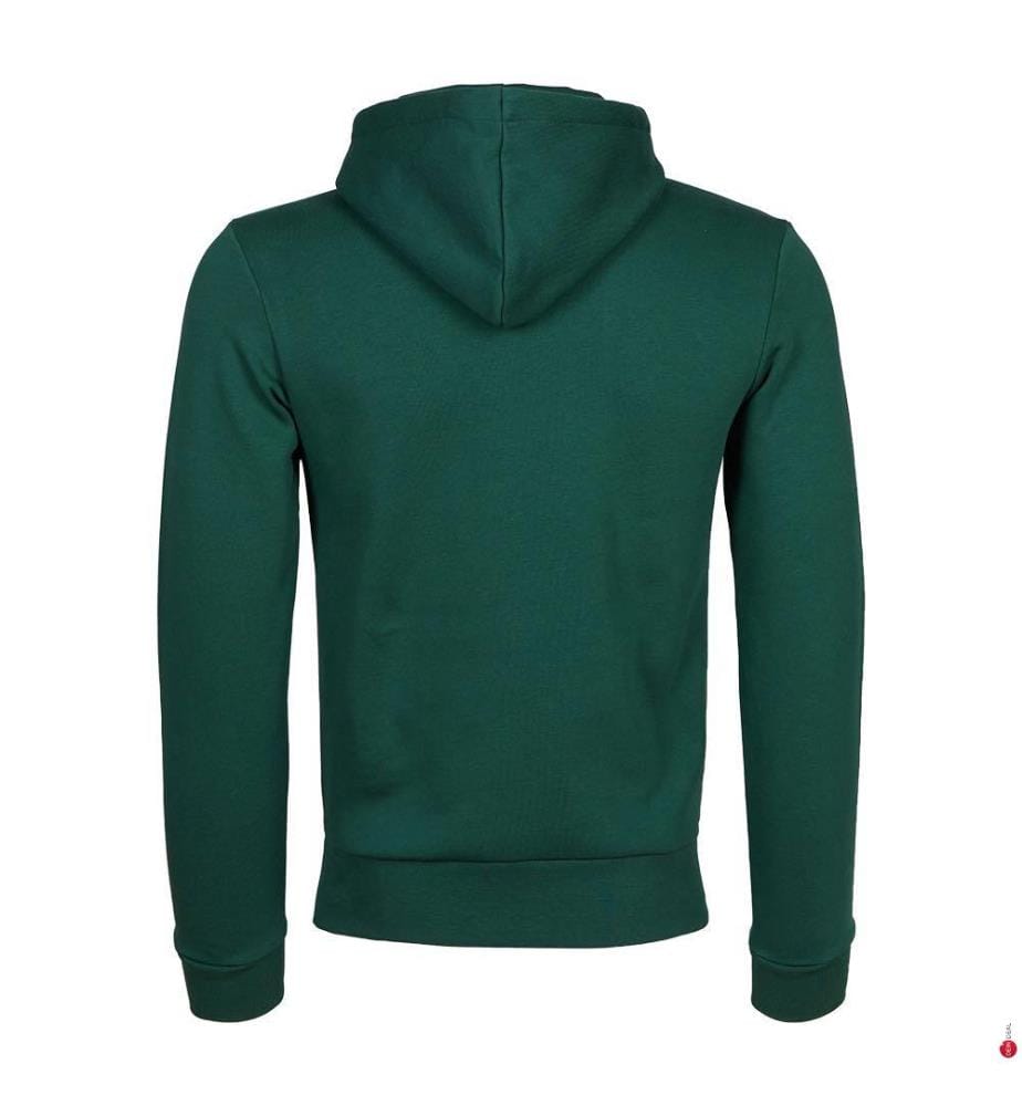 Hoodie en coton biologique - Vert Foncé