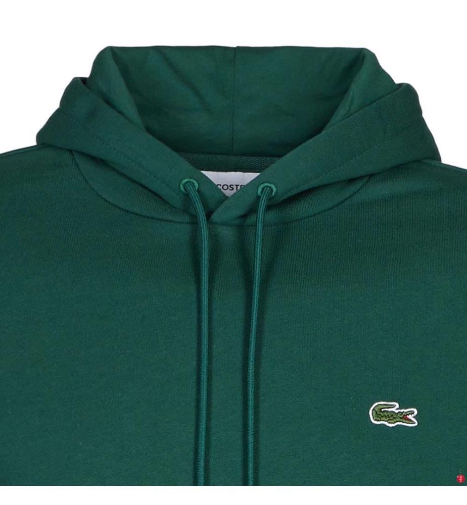 Hoodie en coton biologique - Vert Foncé