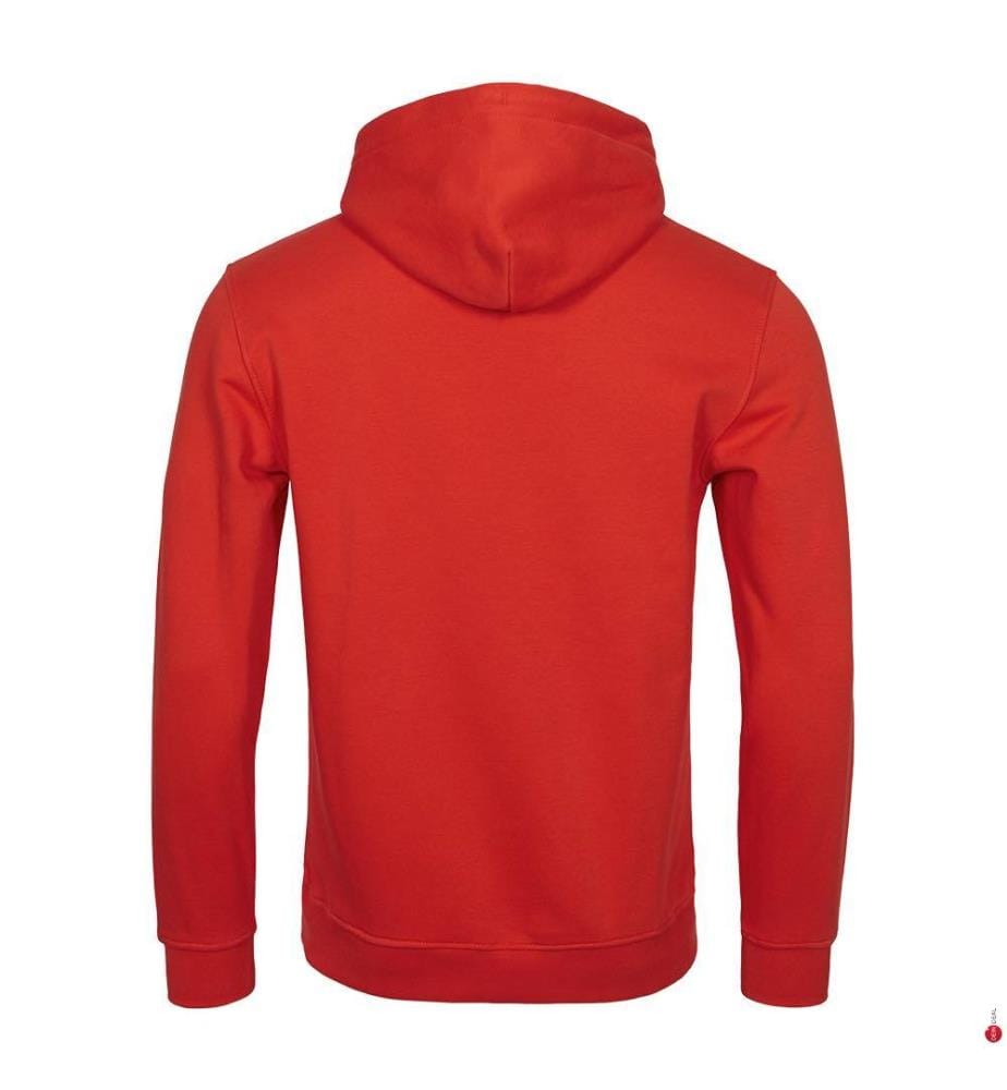 Hoodie Essential Flag Hood Regular Fit - Bright Vermillion