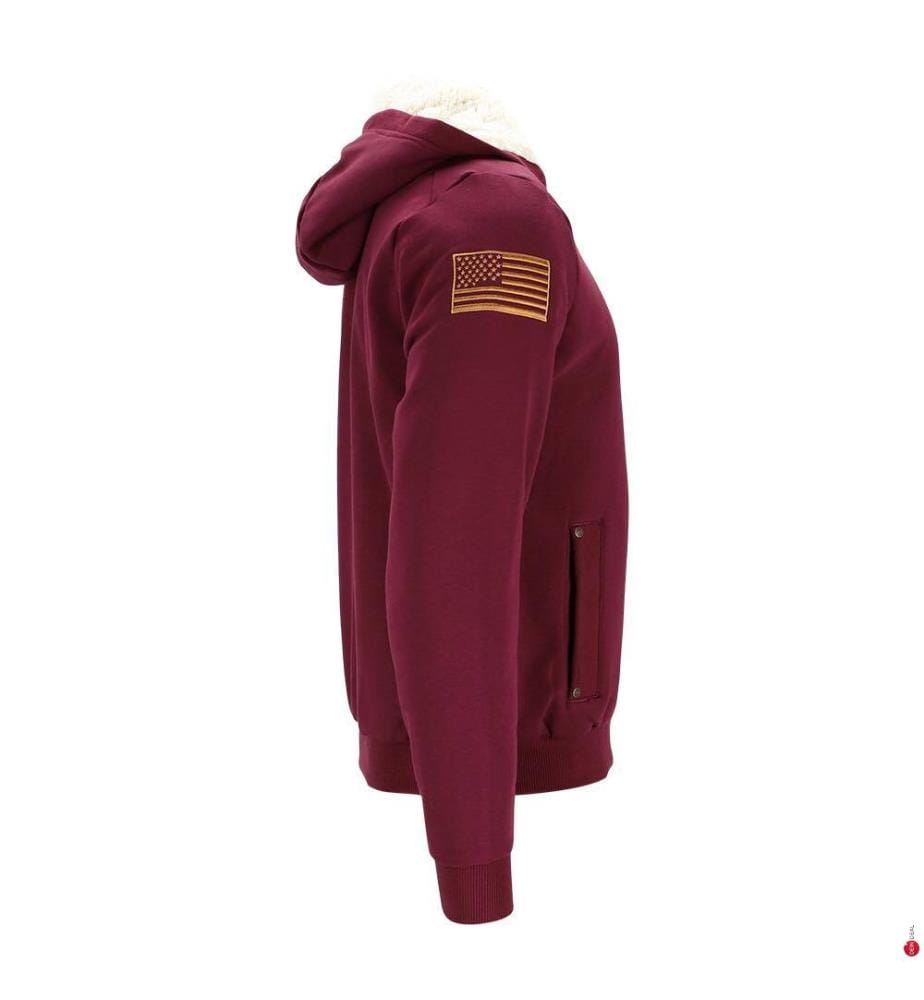 Hoodie Lake - Bordeaux