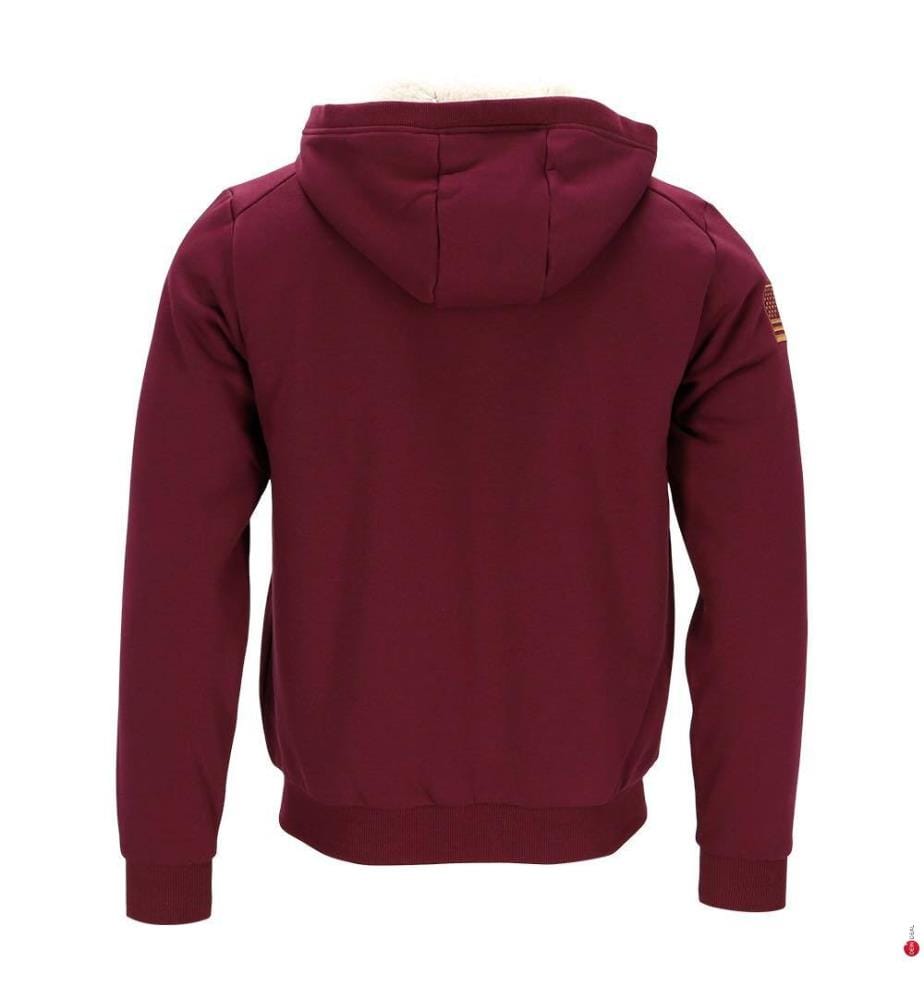 Hoodie Lake - Bordeaux