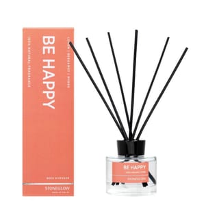 Be Happy Lemon, Bergamot & Myrrh Diffuser - 140 ml